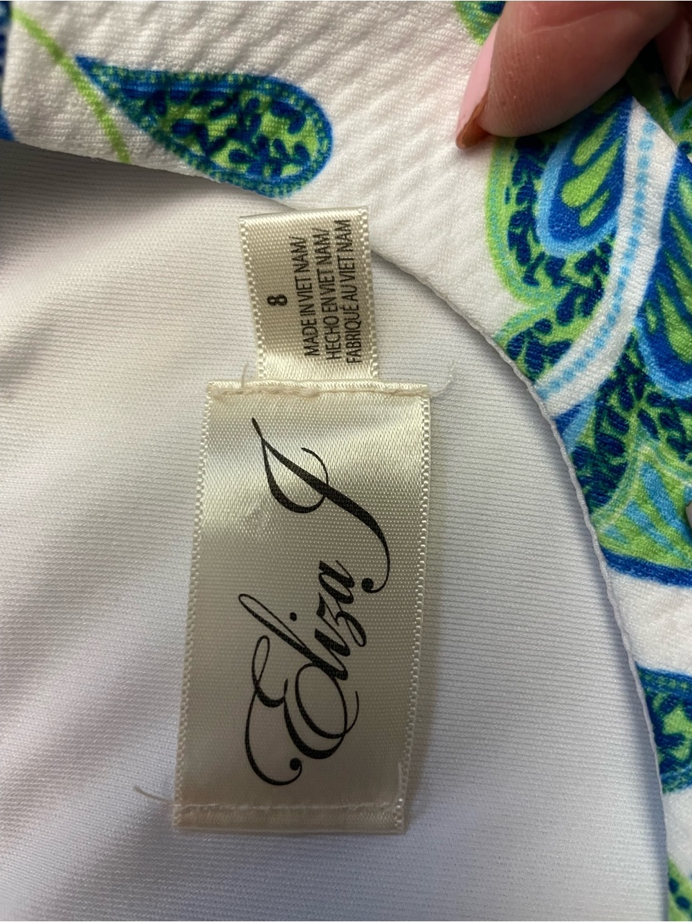 Eliza J Sleeveless Print Dress - Picture 2 of 9